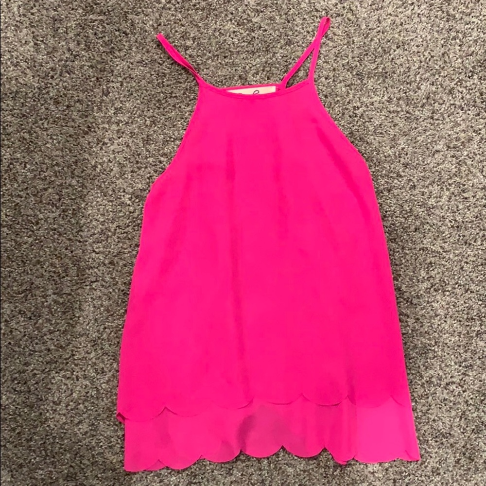 New hot pink tank